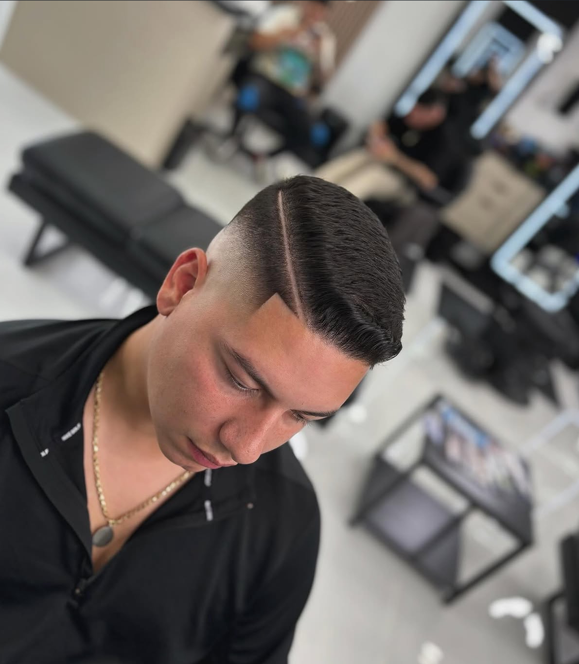 Classic Side Part
